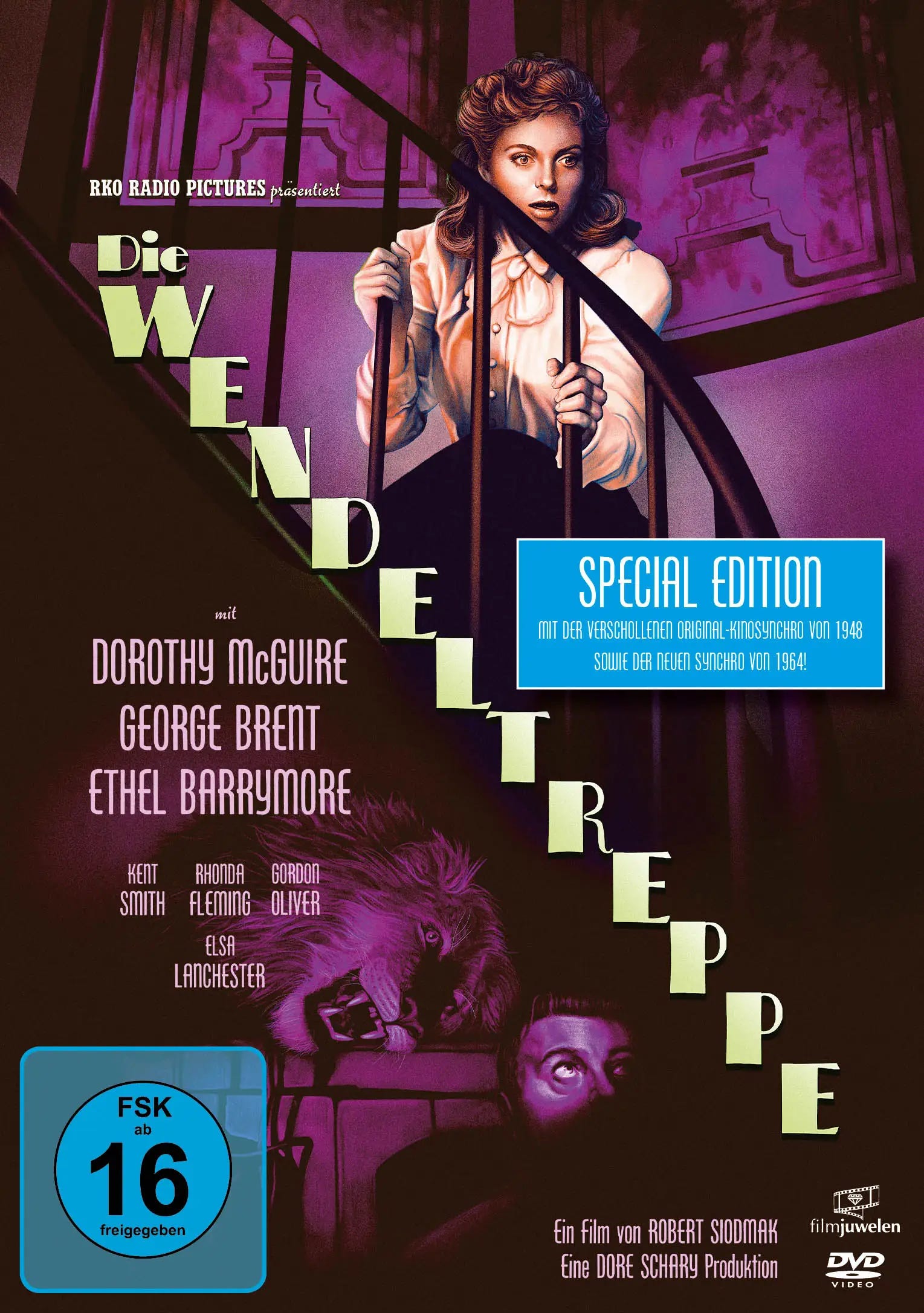 Die Wendeltreppe DVD Filmcover