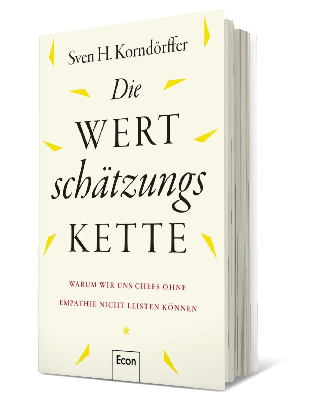 Buchcover von 'Die Wertschätzungskette' - Gebundene Ausgabe von Sven H. Korndörffer