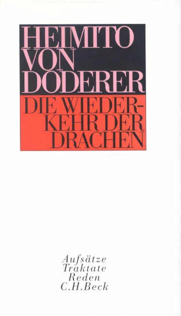 Buchcover von 'Die Wiederkehr der Drachen' - Gebundene Ausgabe von Heimito von Doderer