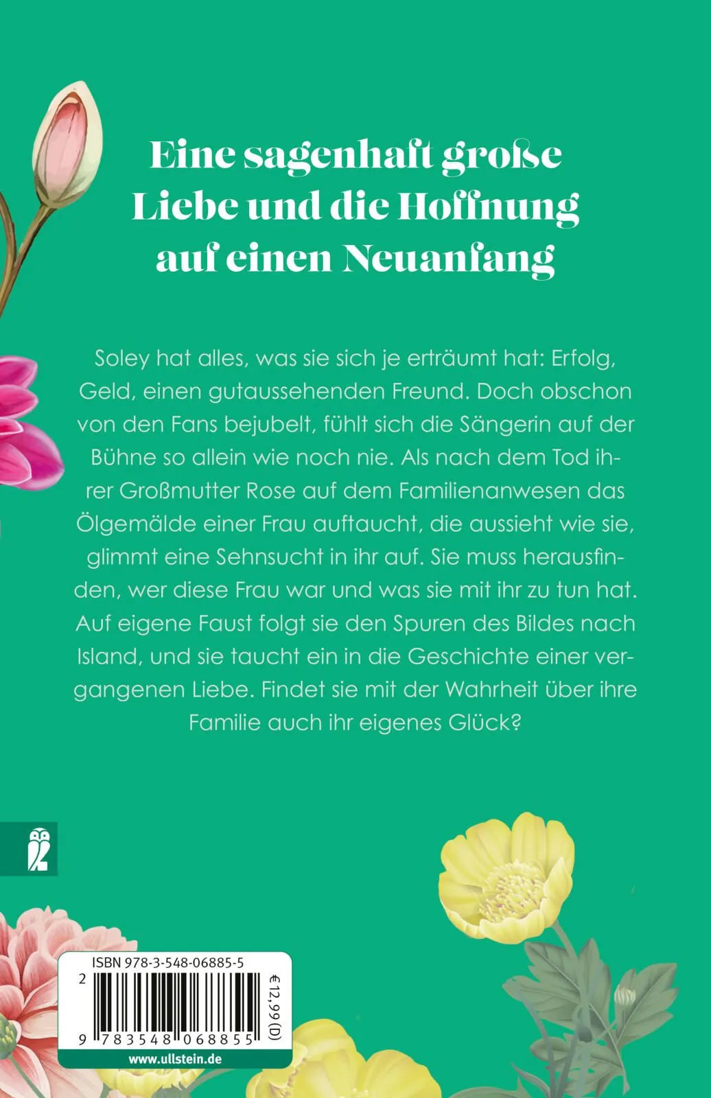 Rückseite: Die Wildblütentochter (Taschenbuch)