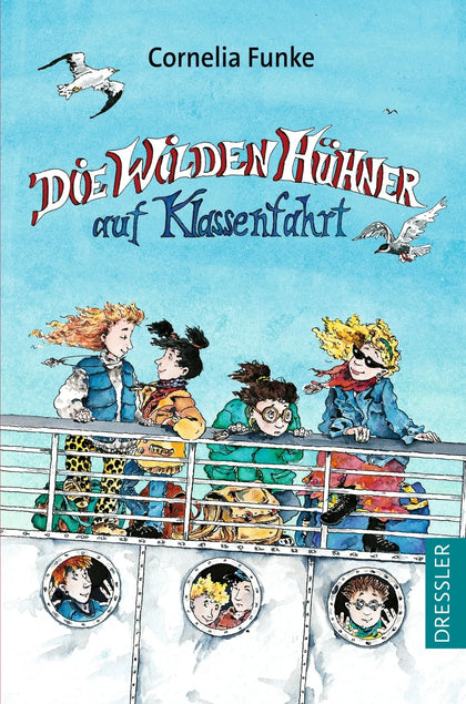Buchcover von 'Die Wilden Hühner 2. Die Wilden Hühner auf Klassenfahrt' - Taschenbuch von Cornelia Funke