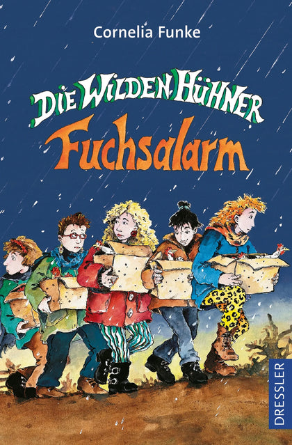 Buchcover von 'Die Wilden Hühner 3. Fuchsalarm' - Taschenbuch von Cornelia Funke