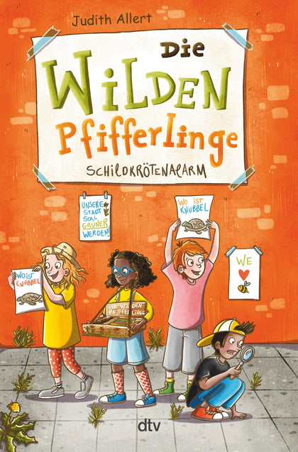 Cover: Die wilden Pfifferlinge – Schildkrötenalarm (E-Book) von Judith Allert