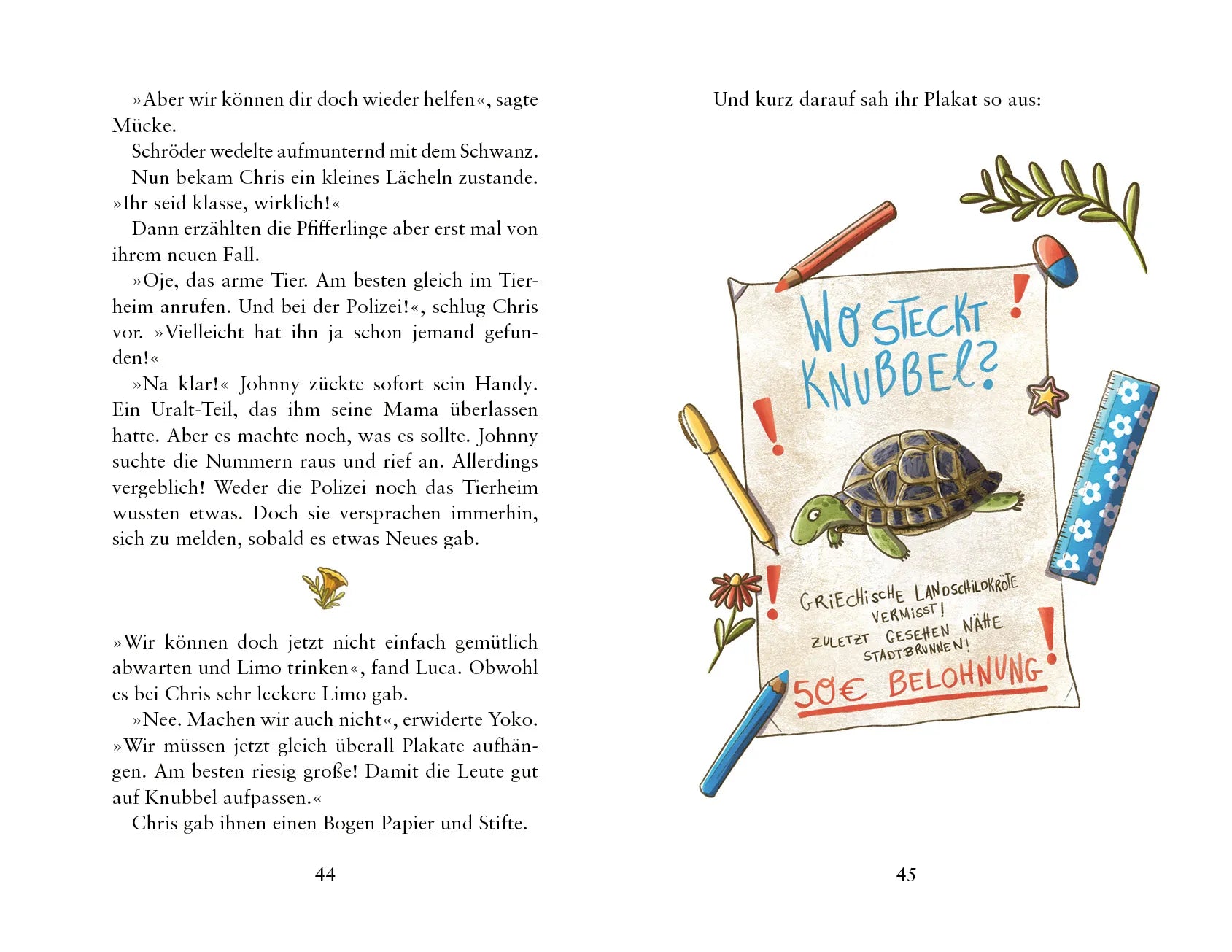 Judith Allert - Die wilden Pfifferlinge – Schildkrötenalarm
