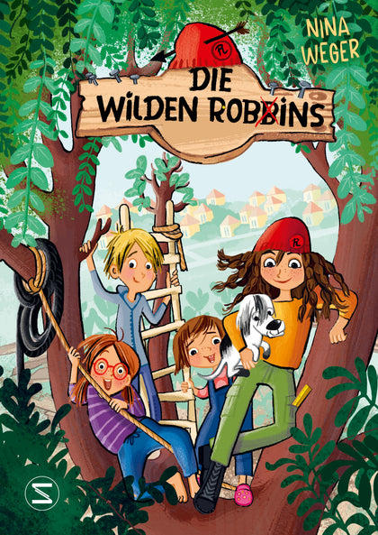 Buchcover von 'Die wilden Robbins' - Gebundene Ausgabe von Nina Weger