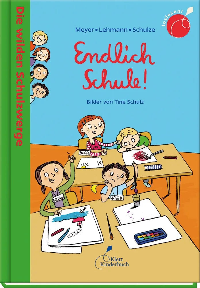 Buchcover von 'Die wilden Schulzwerge - Endlich Schule!' - Gebundene Ausgabe von Meyer, Lehmann, Schulze