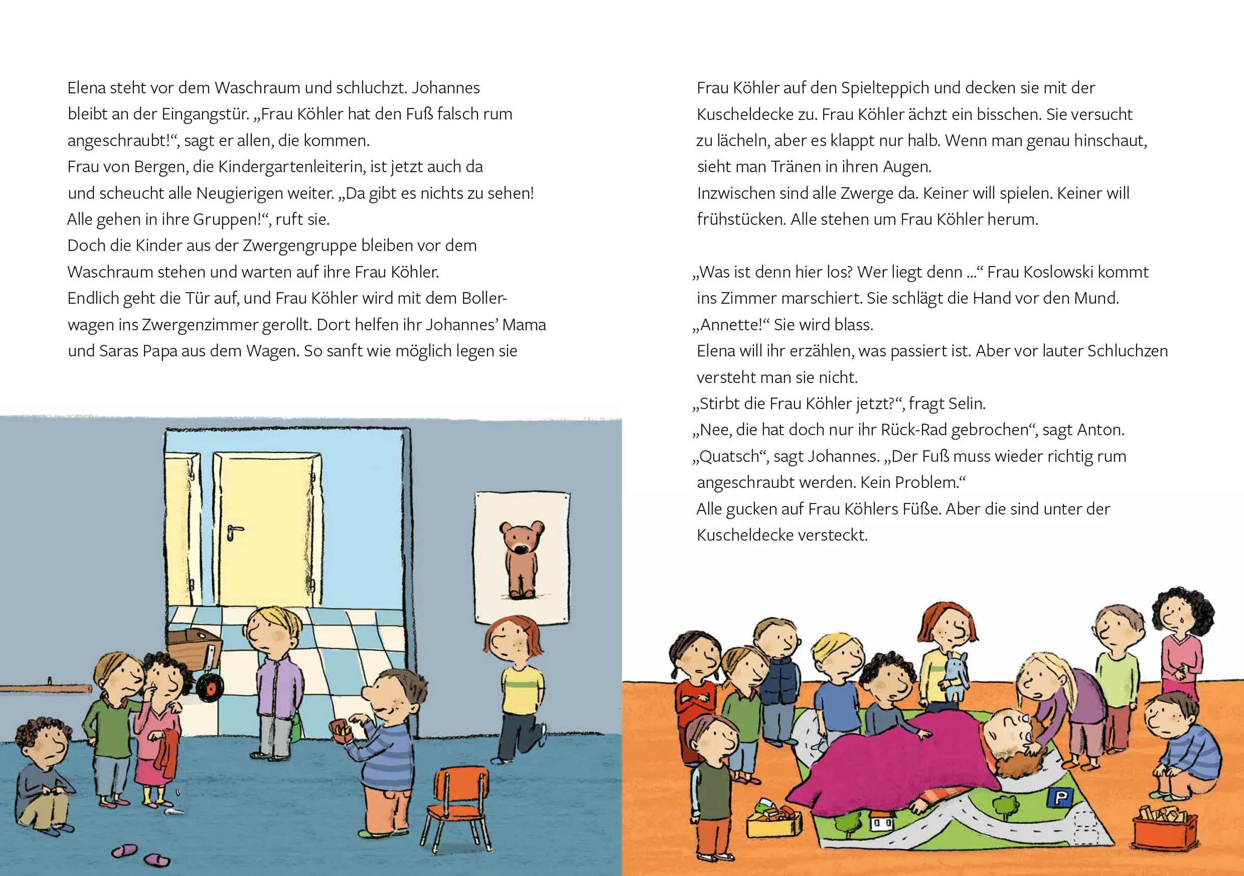 Produktansicht: Die wilden Zwerge - Der Unfall (Gebundene Ausgabe)