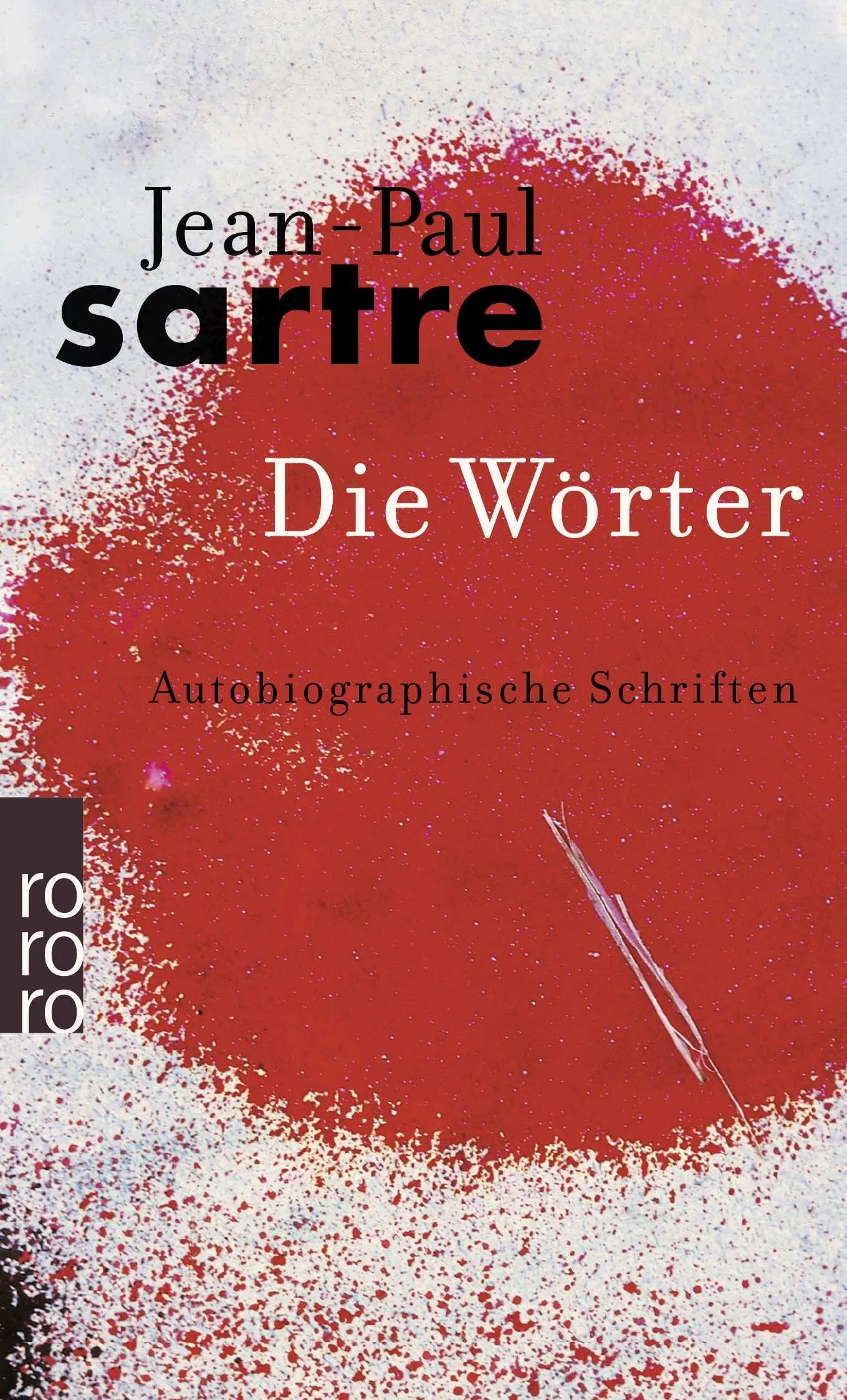 Buchcover von 'Die Wörter' - Taschenbuch von Jean-Paul Sartre