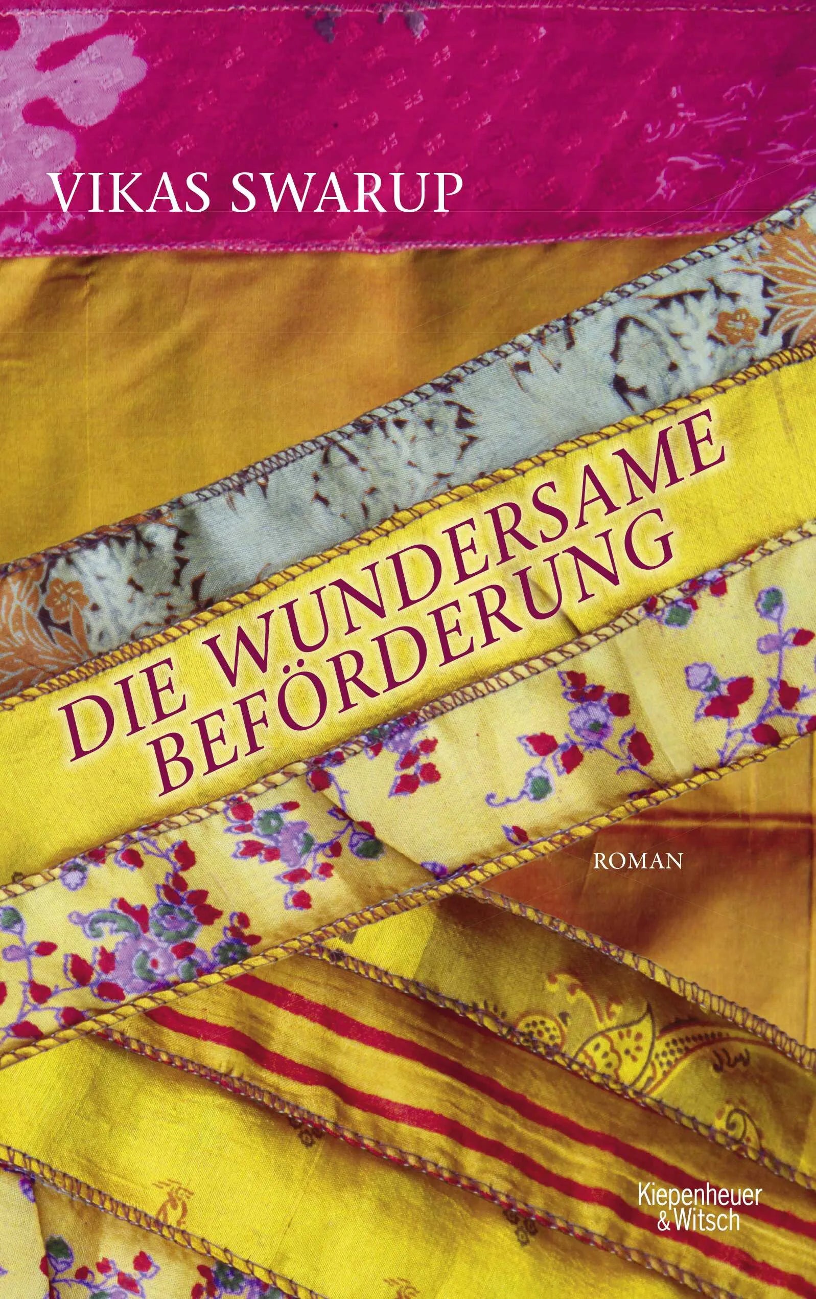 Buchcover von 'Die wundersame Beförderung' - Paperback von Vikas Swarup