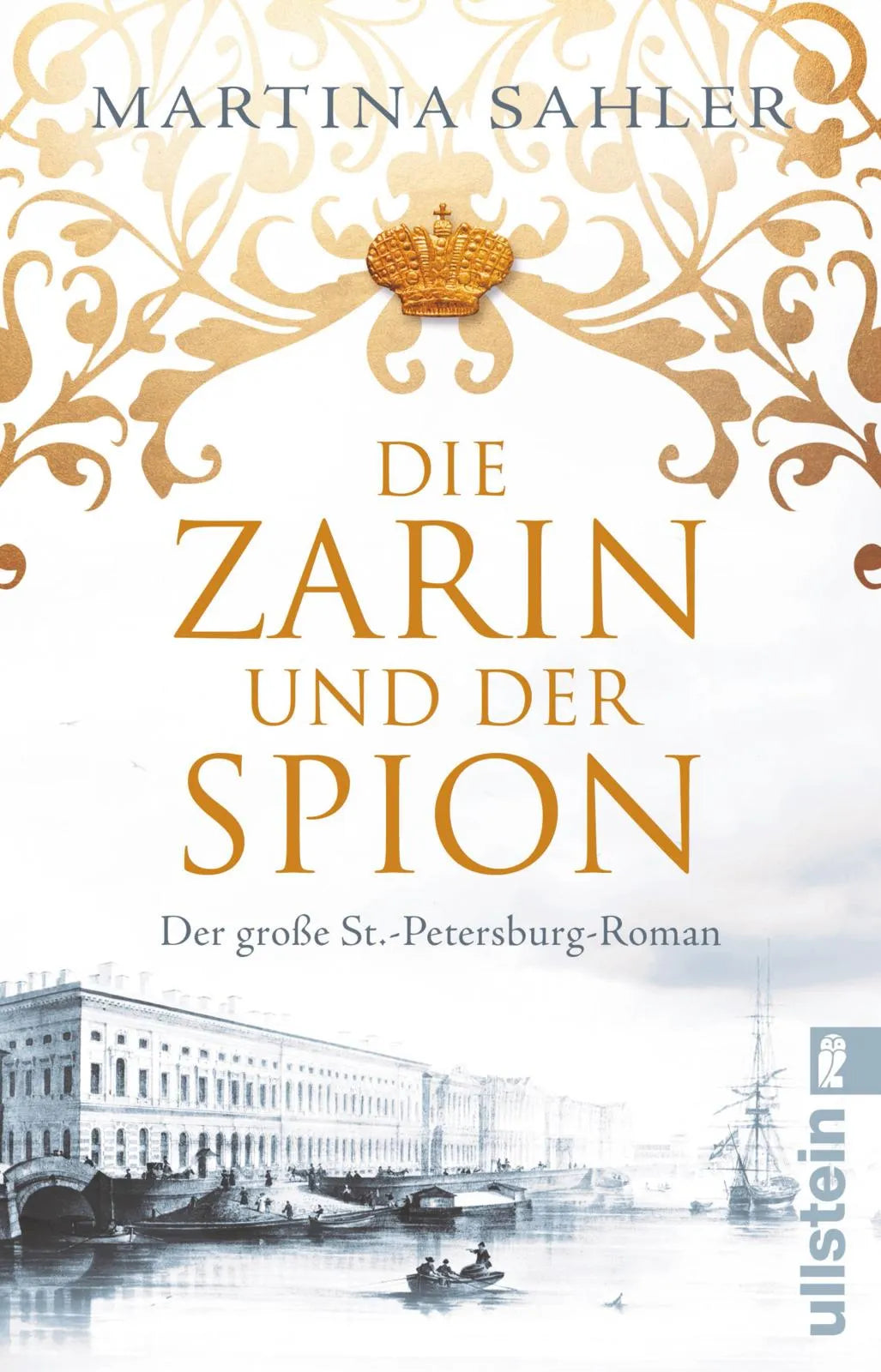 Buchcover von 'Die Zarin und der Spion' - Taschenbuch von Martina Sahler