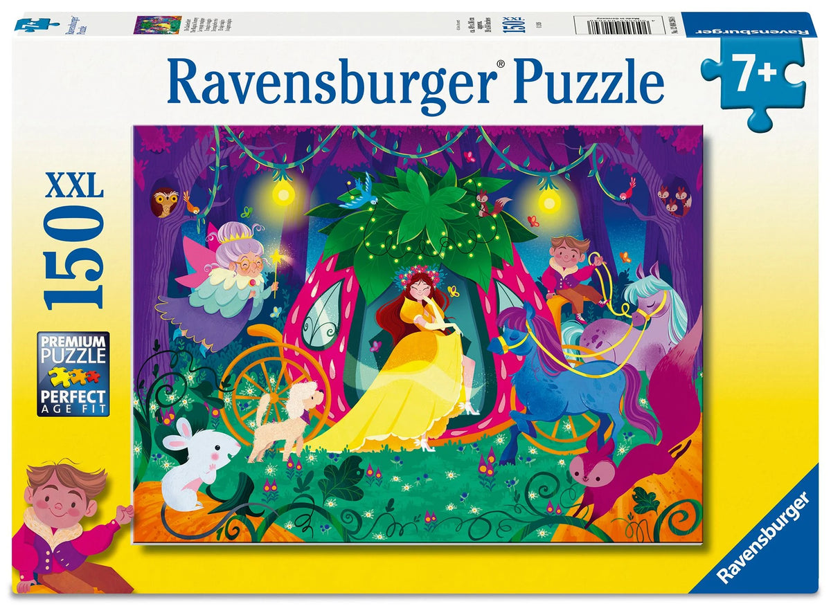 Kinderpuzzle: Kinderpuzzle 150 XXL Teile - Die Zauberfahrt