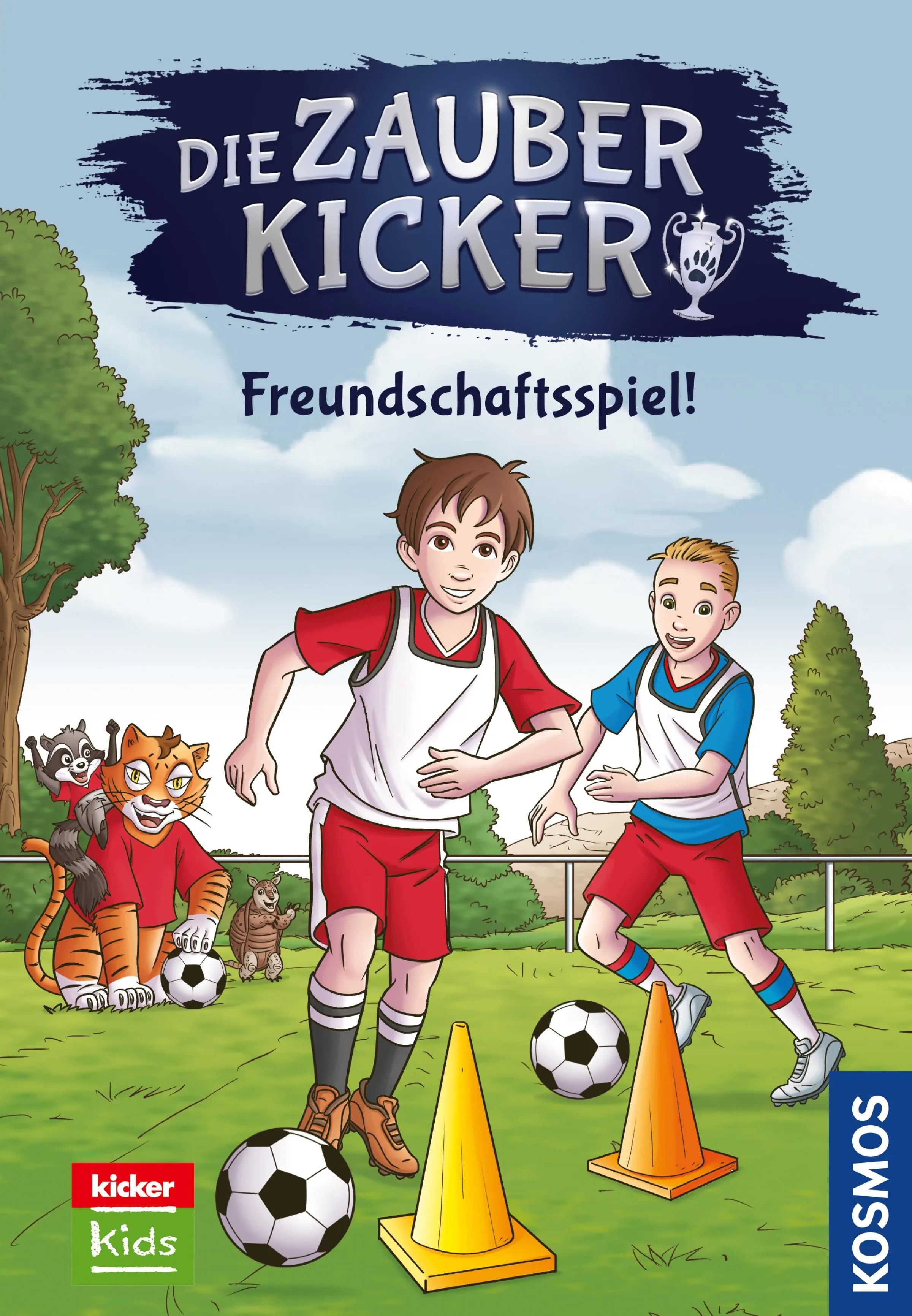 Cover: Die Zauberkicker, 9, Freundschaftsspiel! (E-Book) von Christian Gailus