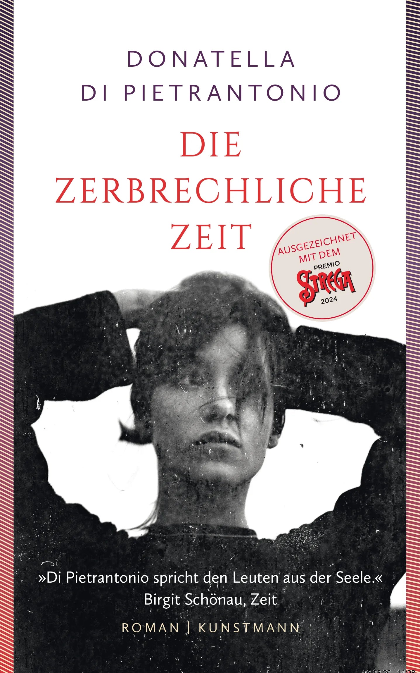 Cover: Die zerbrechliche Zeit (Taschenbuch) von Donatella Di Pietrantonio