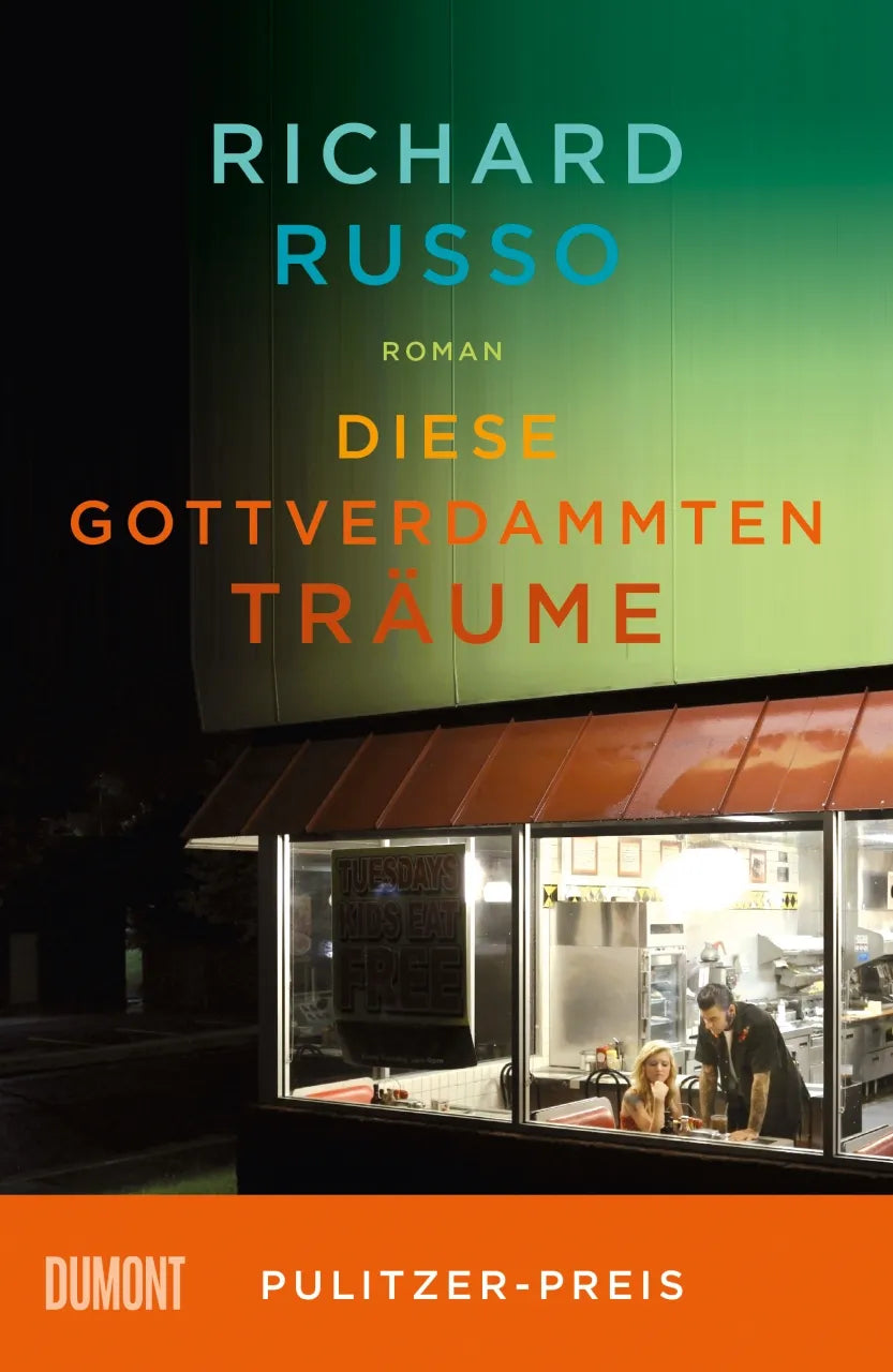 Buchcover von 'Diese gottverdammten Träume' - Paperback von Richard Russo