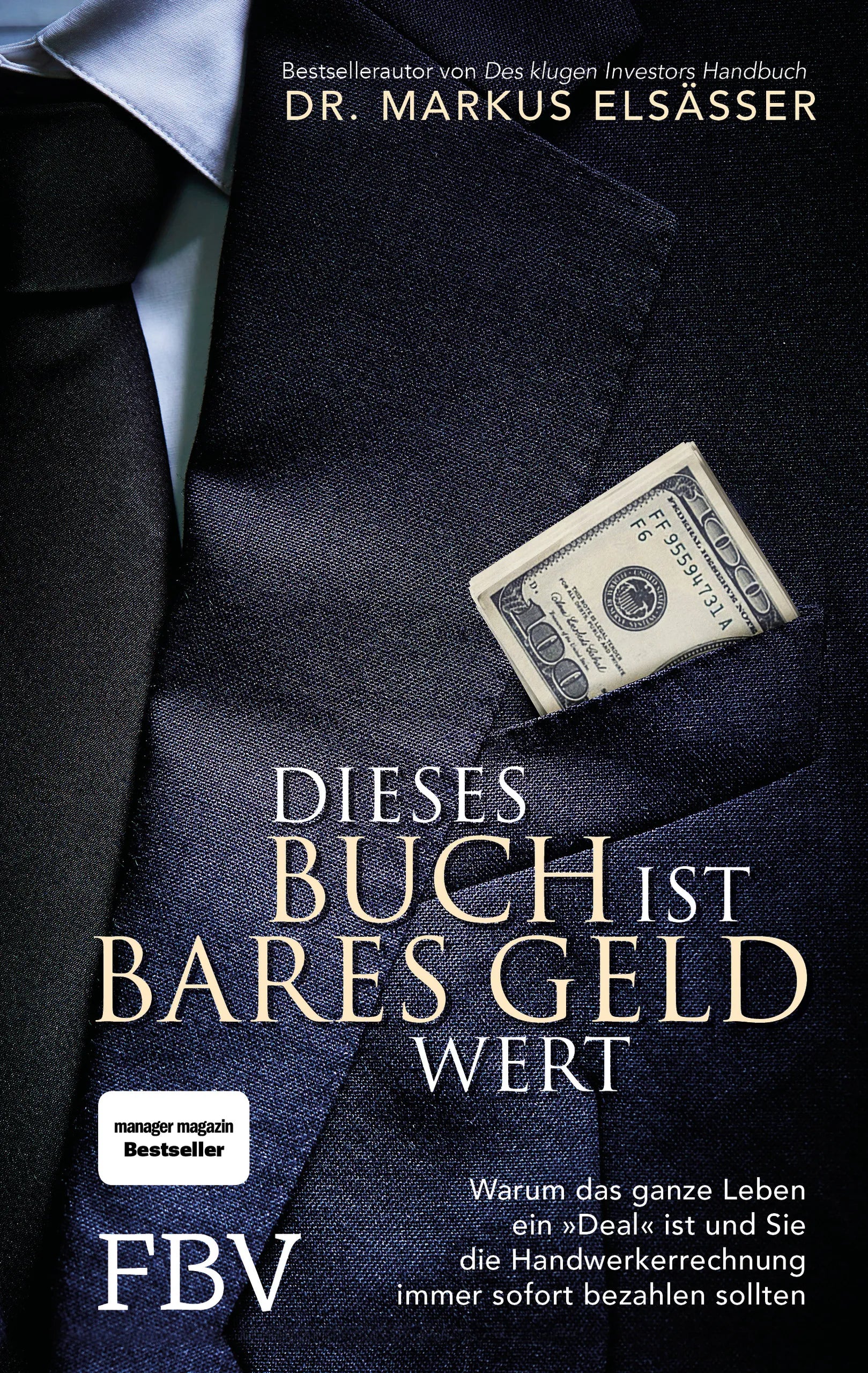 Buchcover von 'Dieses Buch ist bares Geld wert' - Gebundene Ausgabe von Markus Elsässer