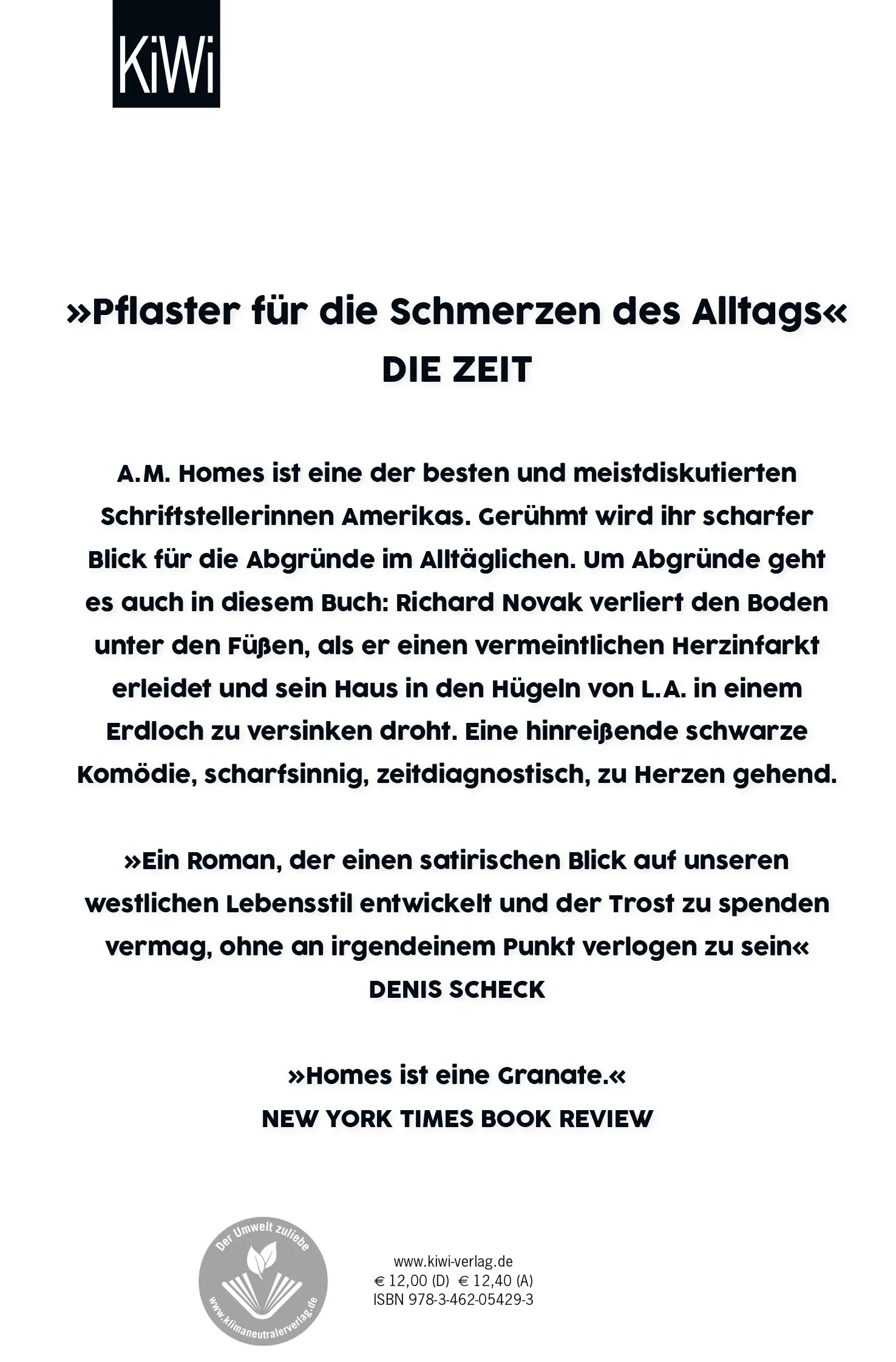 Buchrückseite von 'Dieses Buch wird Ihr Leben retten' mit Klappentext - Taschenbuch