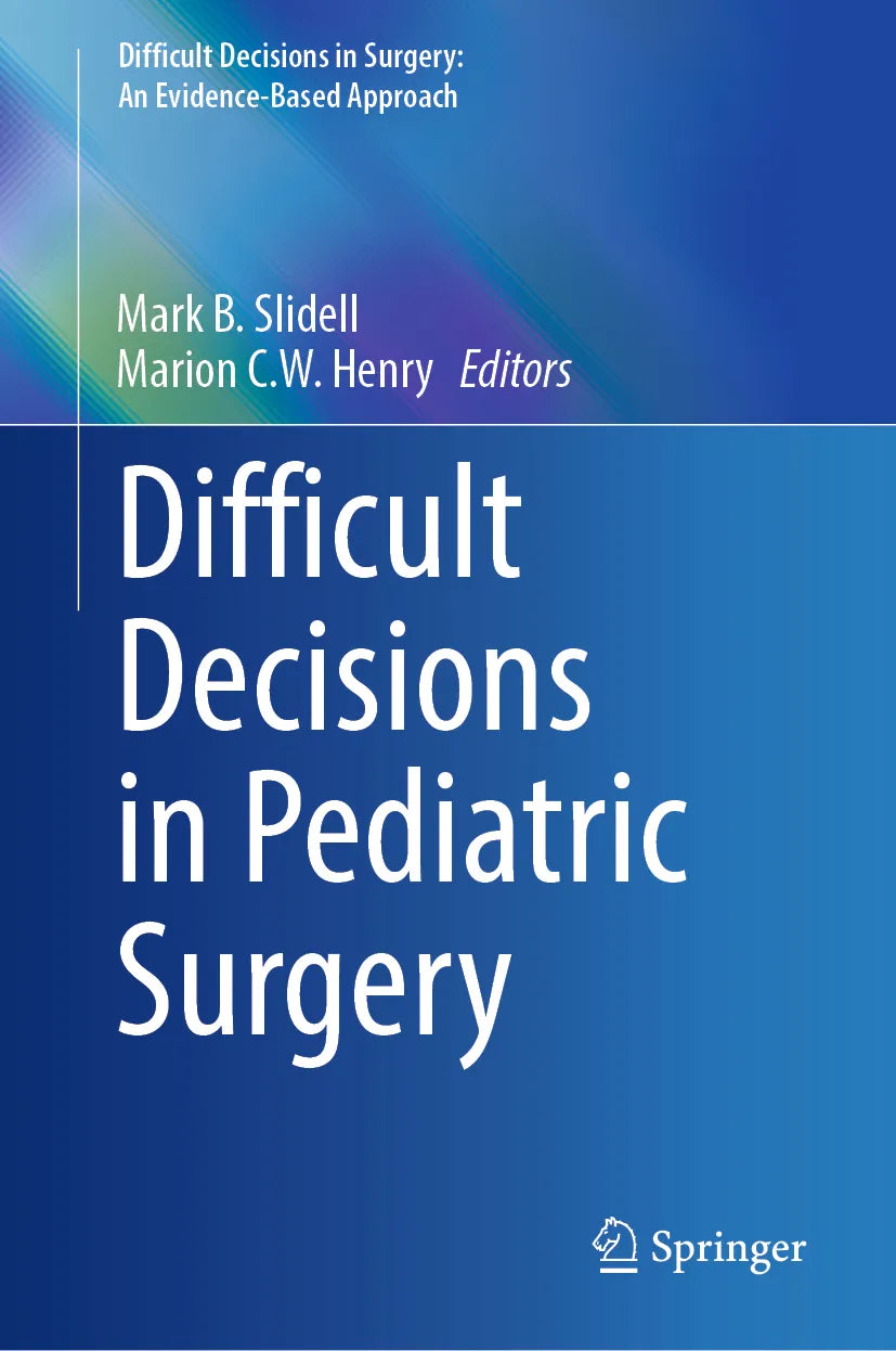 Cover: Difficult Decisions in Pediatric Surgery (E-Book)