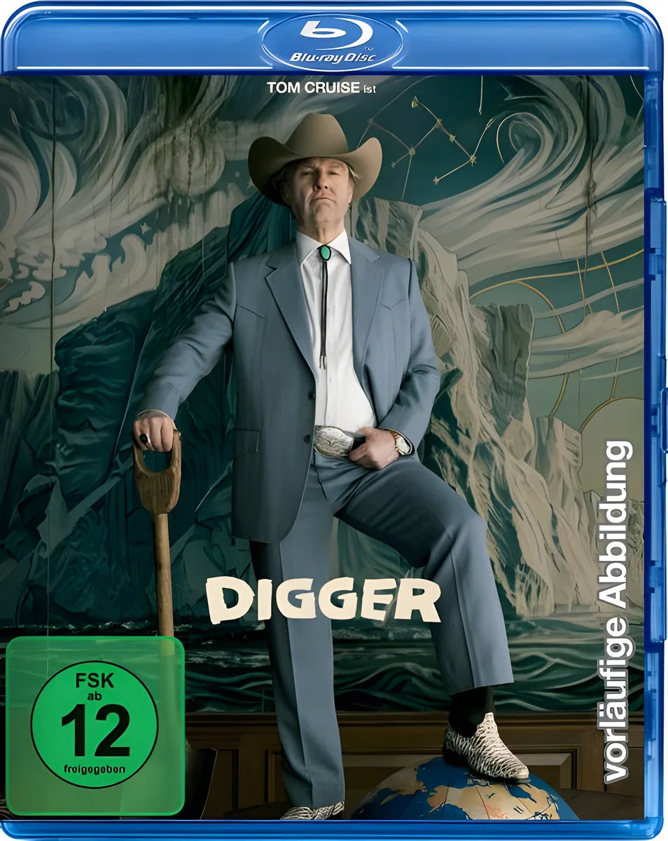 Blu-ray-Cover: Digger. Regie: Alejandro Gonzalez Iñárritu. Vorläufiges PLAION-Cover; finale Abbildung folgt