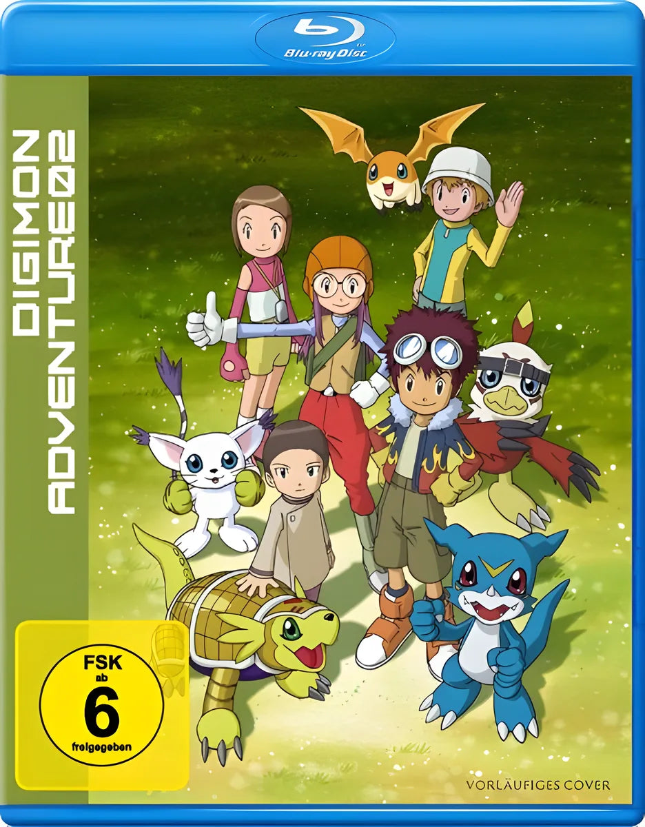 Blu-ray-Cover: Digimon Adventure 02 - Die komplette Staffel. Vorläufiges PLAION-Cover; finale Abbildung folgt
