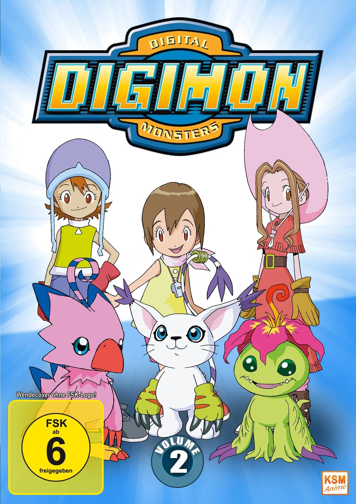 Digimon Adventure - Staffel 1/Vol. 2  [3 DVDs] - DVD