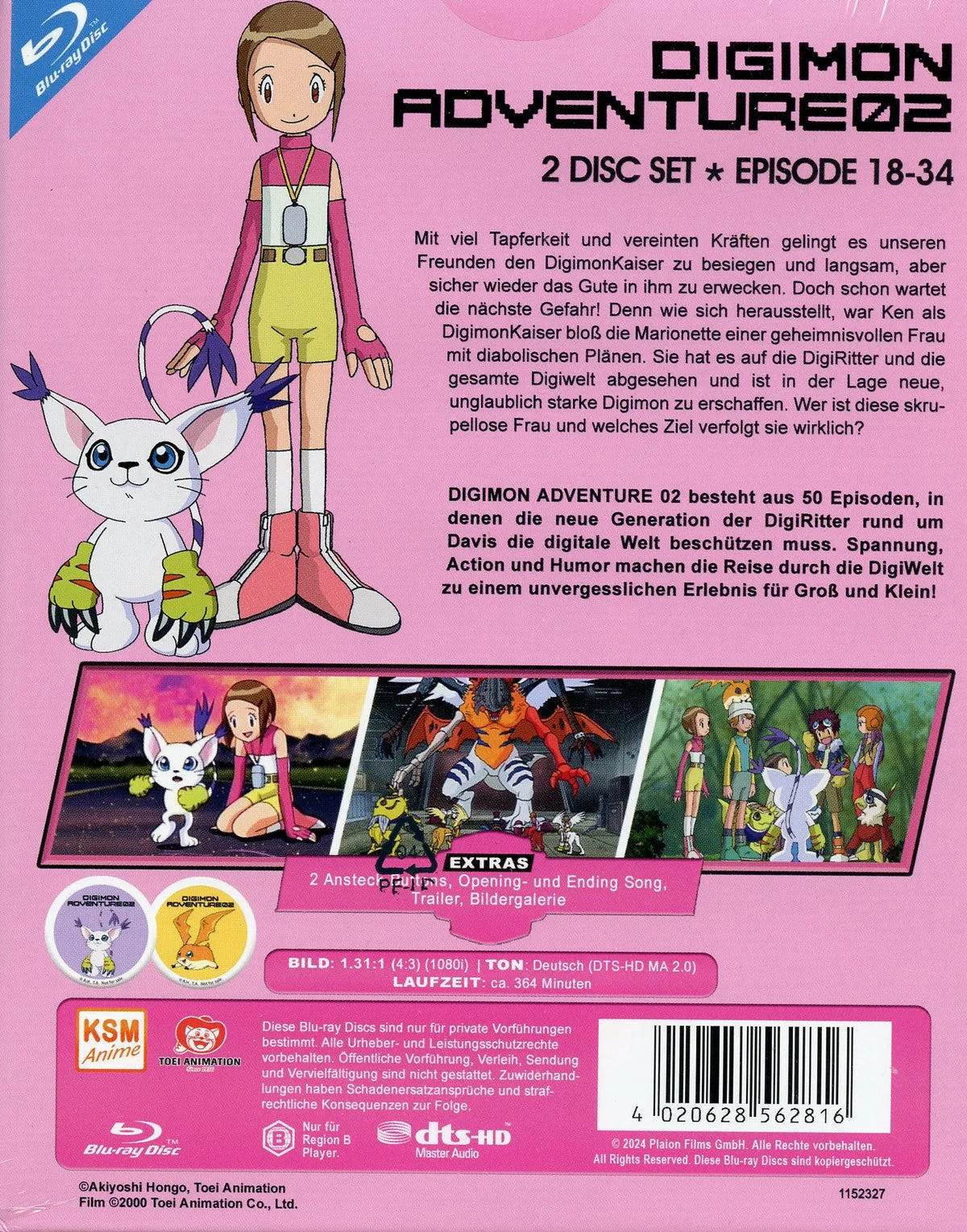 Digimon Adventure - Staffel 2 - Volume 2 - Epios - Blu-ray Disc