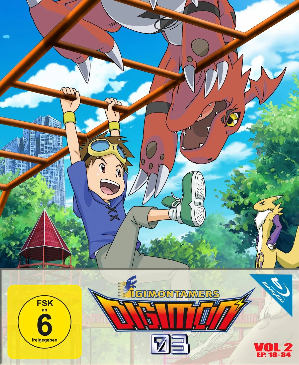 Digimon Tamers: Volume 1.2 (Ep 18-34) - Blu-ray Disc
