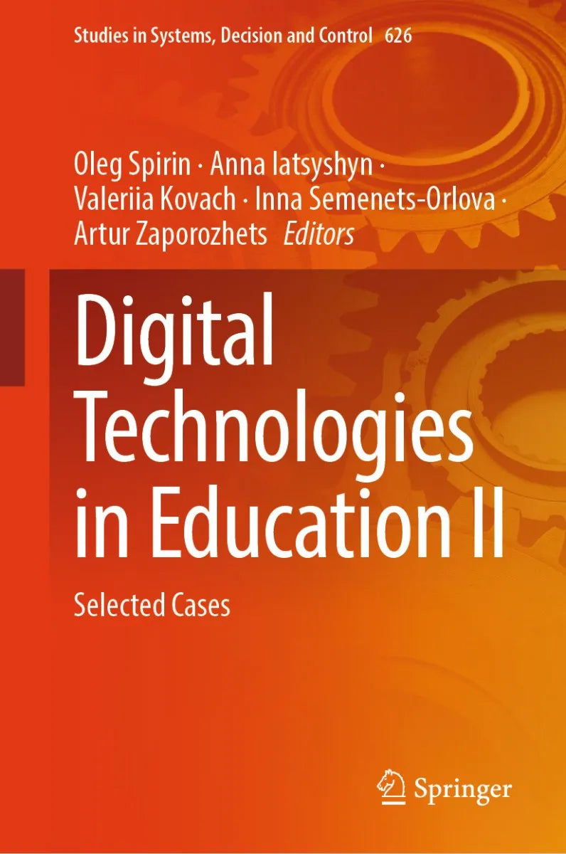 Cover: Digital Technologies in Education II (E-Book) von Oleg Spirin