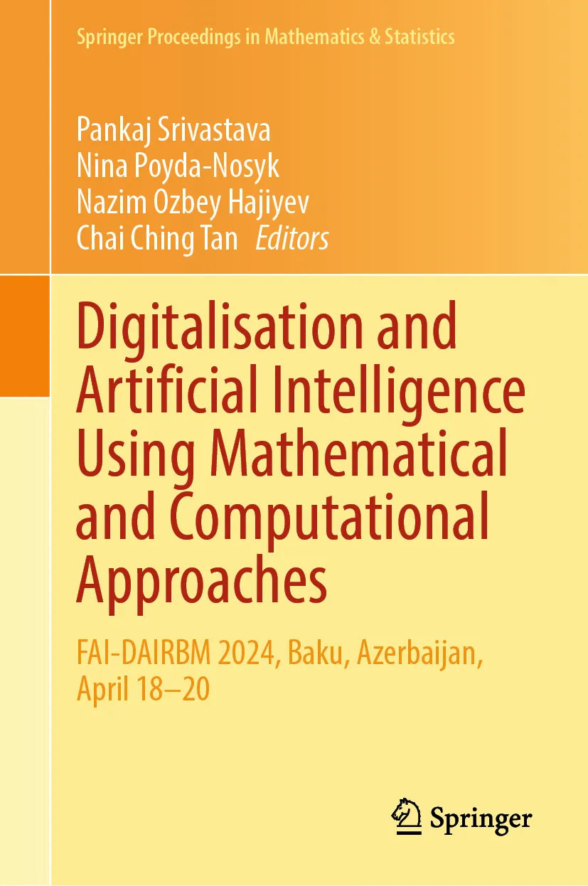 Cover: Digitalisation and Artificial Intelligence Using Mathematical and Computational Approaches (E-Book)