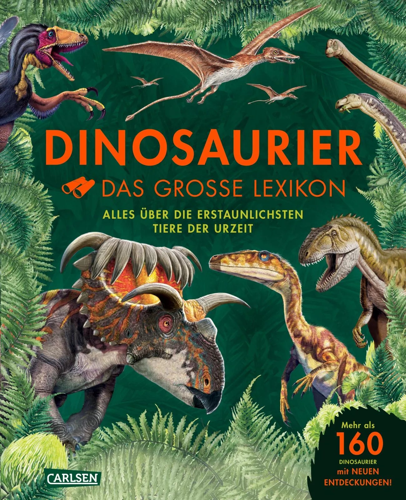 Cover: Dinosaurier - Das große Lexikon (Hardcover) von Michael K. Brett-Surman