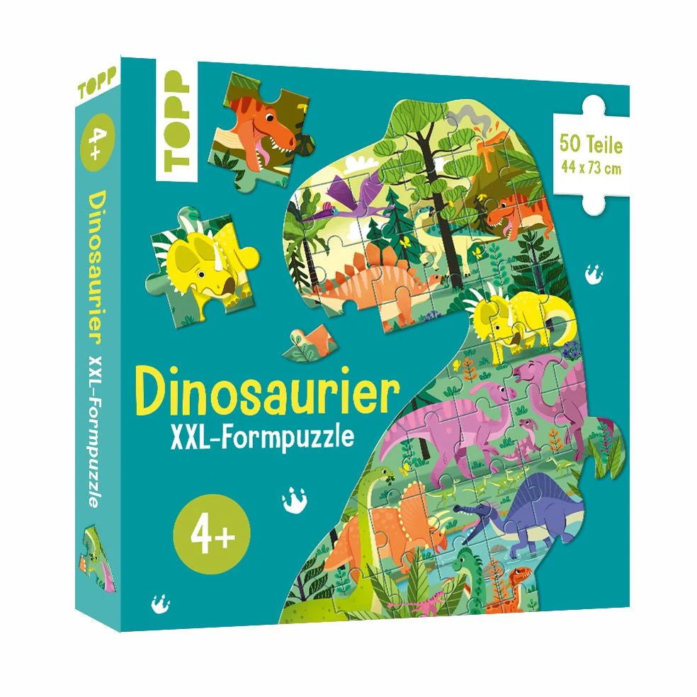 Kinderpuzzle: Dinosaurier XXL-Formpuzzle