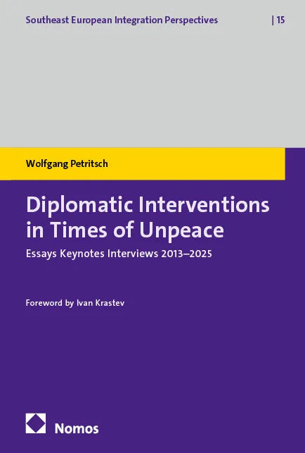 Cover: Diplomatic Interventions in Times of Unpeace (E-Book) von Wolfgang Petritsch