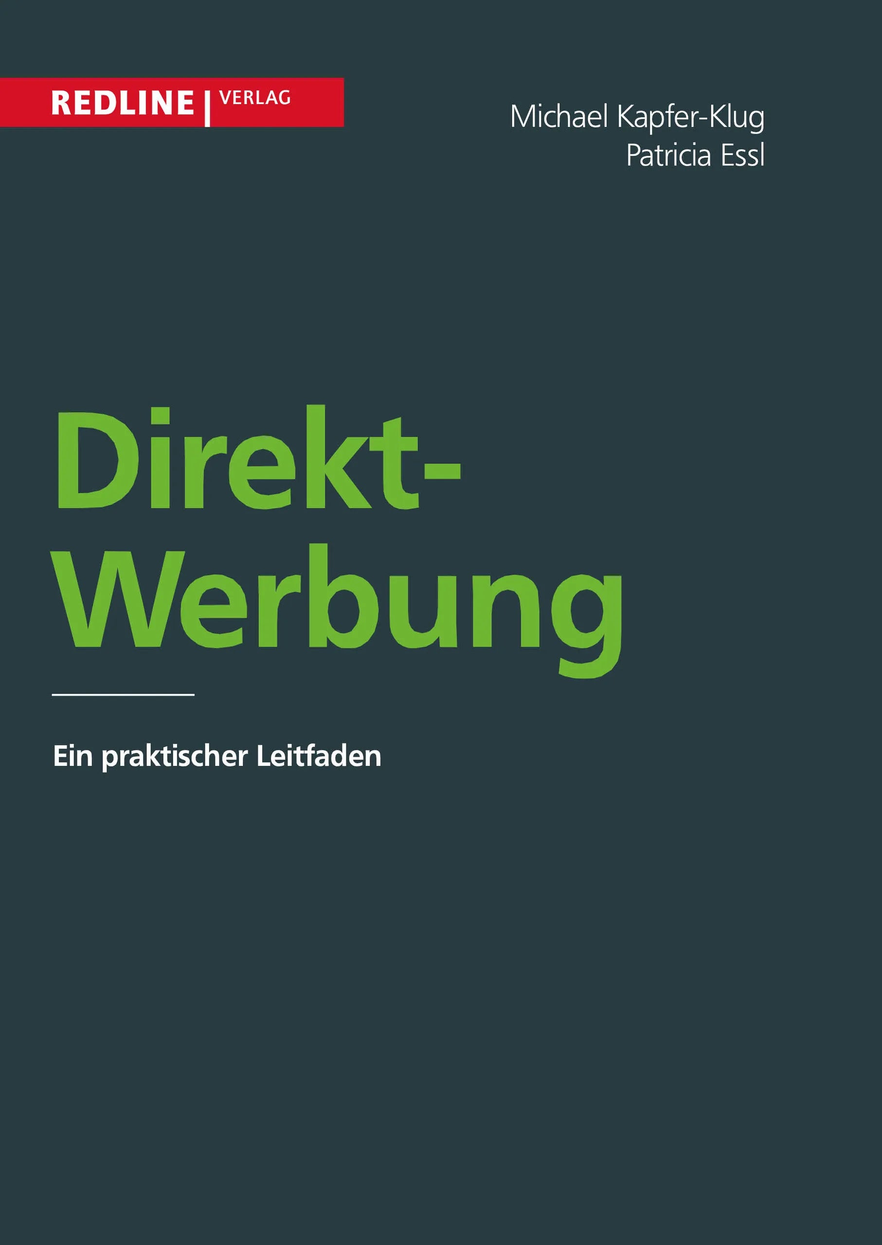 Buchcover von 'Direktwerbung' - Taschenbuch von Michael Kapfer-Klug