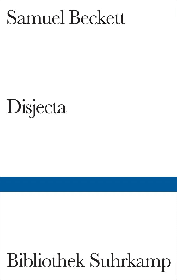 Buchcover von 'Disjecta' - Gebundene Ausgabe von Samuel Beckett