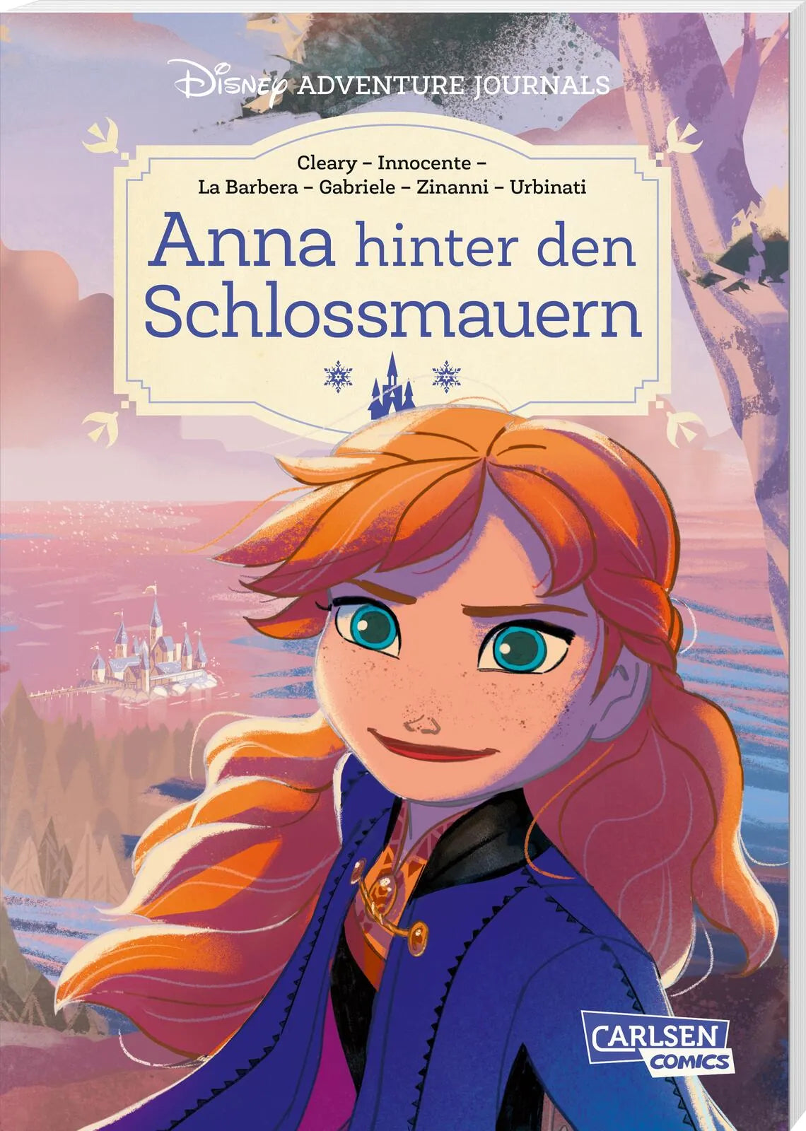 Buchcover von 'Disney Adventure Journals: Anna hinter den Schlossmauern' - Taschenbuch von Rhona Cleary