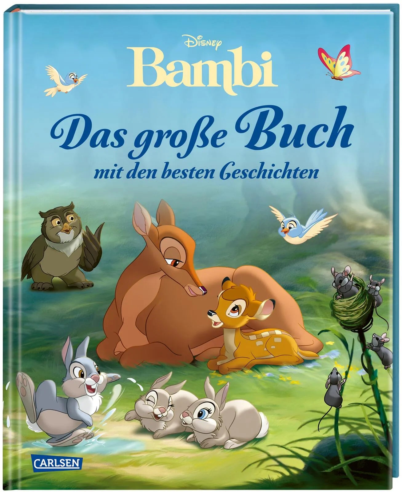 Buchcover von 'Disney: Bambi – Das große Buch mit den besten Geschichten' - Gebundene Ausgabe von Walt Disney