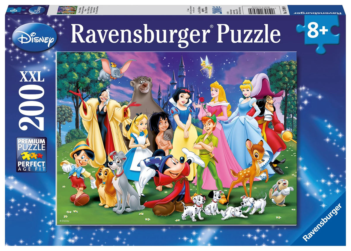 Kinderpuzzle: Kinderpuzzle 200 XXL Teile - Disney Classics - Disney Lieblinge