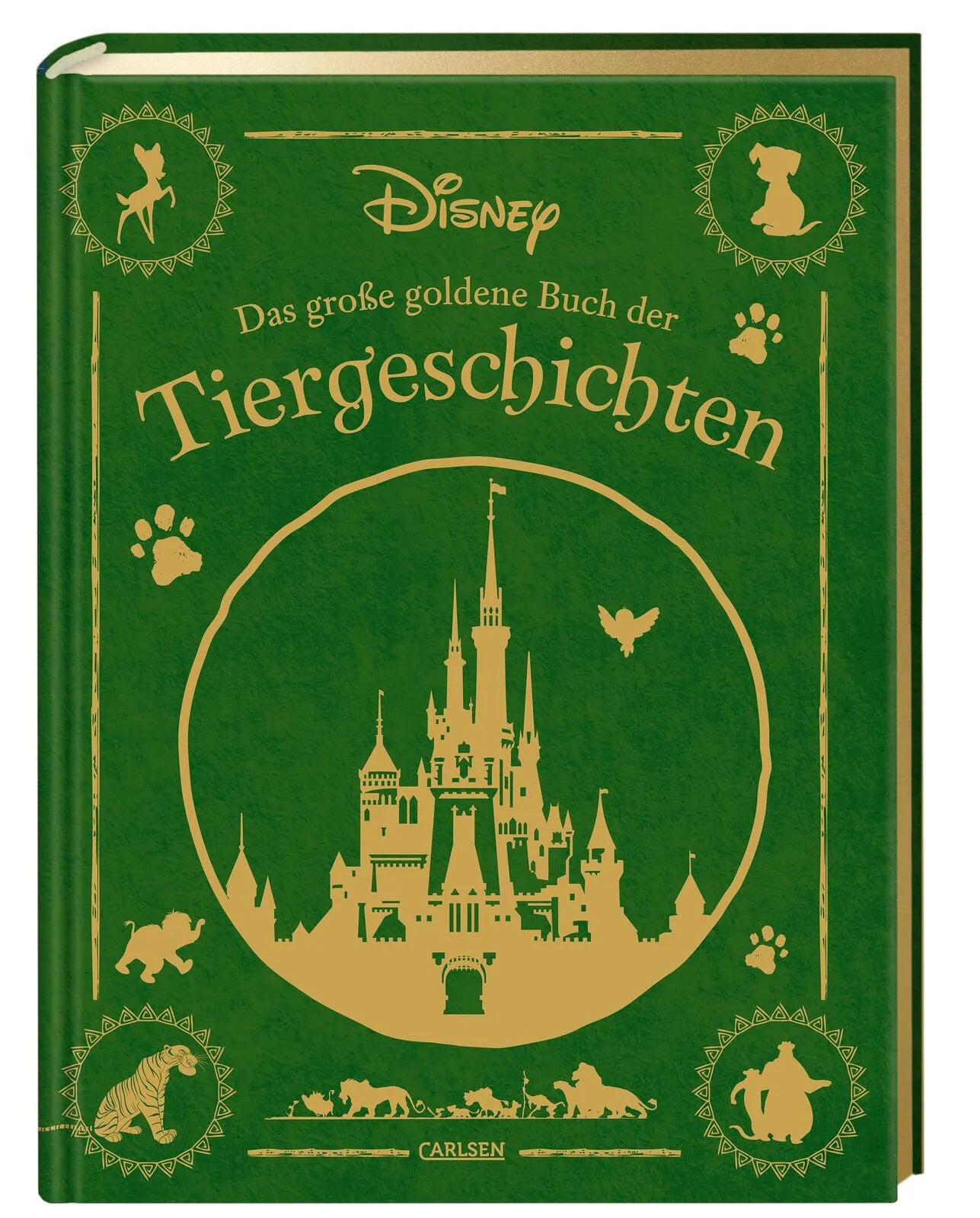 Buchcover von 'Disney: Das große goldene Buch der Tiergeschichten' - Gebundene Ausgabe von Walt Disney