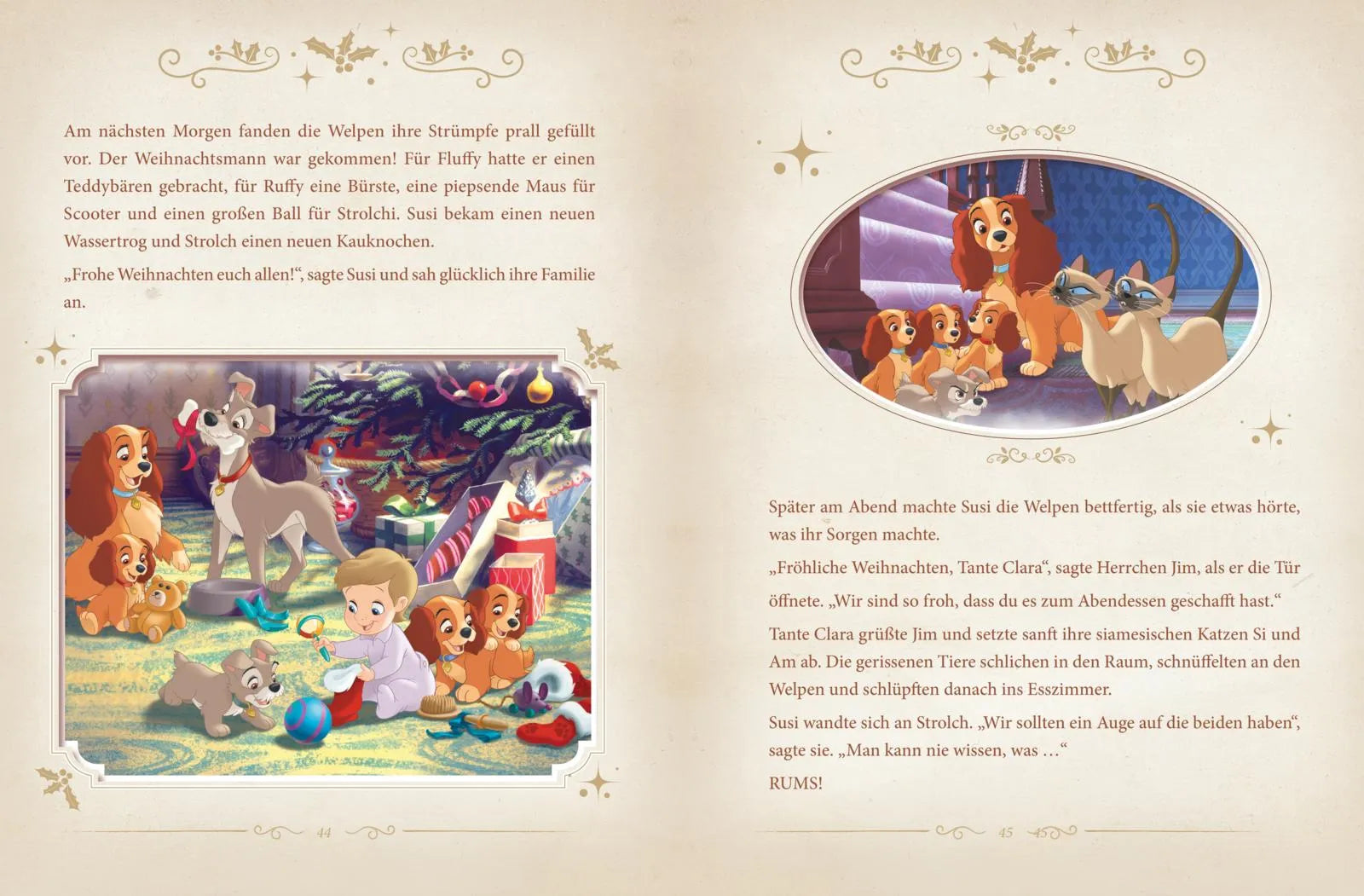 Detailansicht: Disney: Das große goldene Buch der Weihnachts-Geschichten (Hardcover)