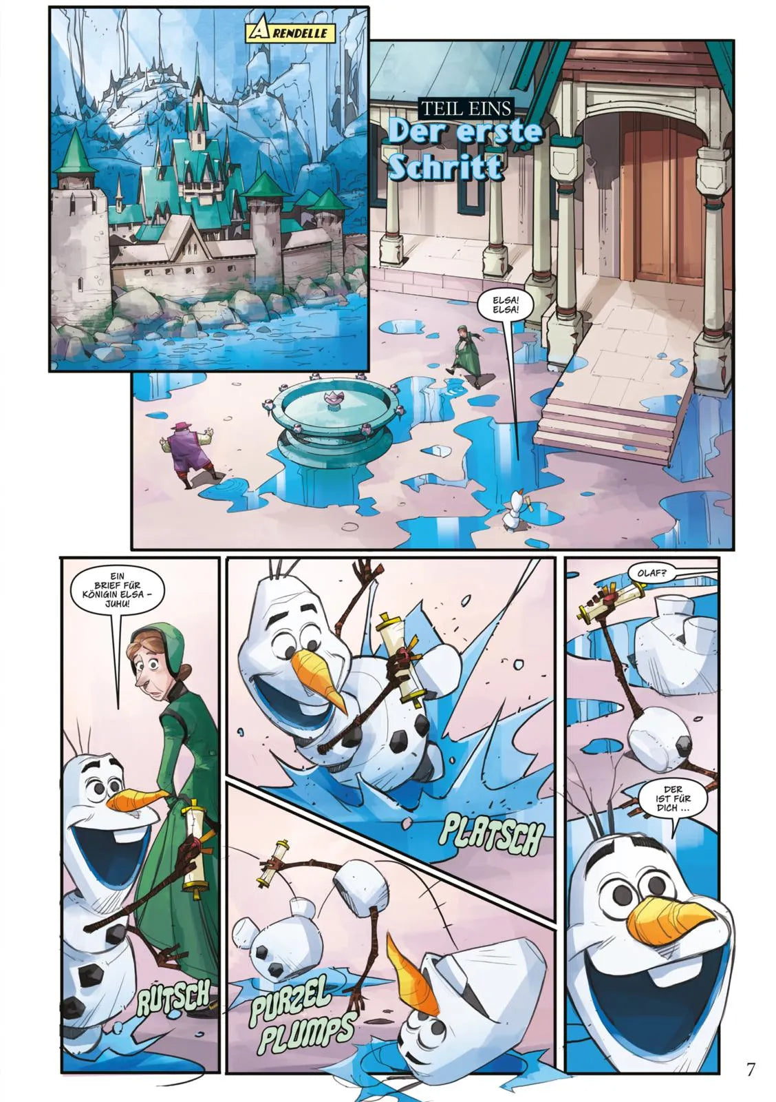 Produktansicht: Disney Die Eiskönigin - Neue Abenteuer: Endlich wieder vereint (Taschenbuch)