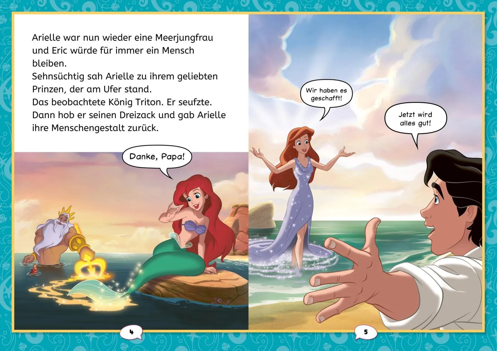 Detailansicht: Disney: Die Filmgeschichte mit Comics: Arielle - Mit Lesezeichen (Hardcover)