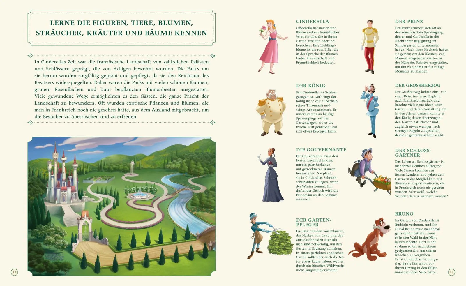 Produktansicht: Disney: Die zauberhafte Welt der Disney-Prinzessinnen - Entdecke, wie die Prinzessinnen leben (Gebundene Ausgabe)