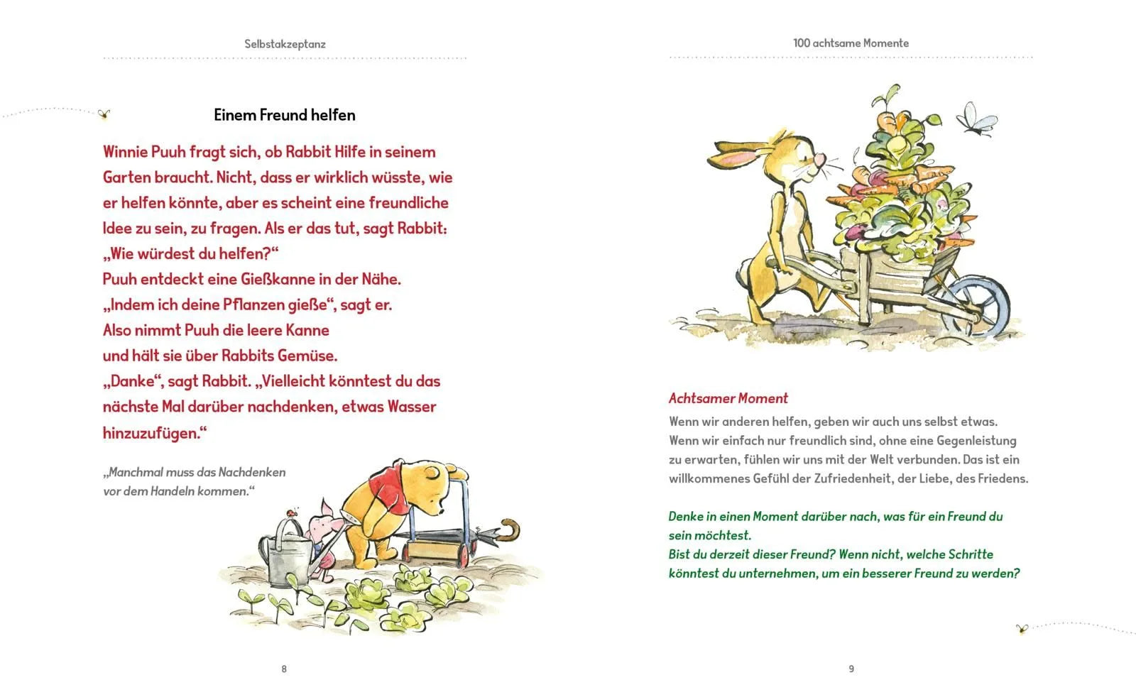 Detailansicht: Disney: "Die Zeit mit Freunden ist meine Lieblingszeit!" Honigsüße Geschichtenund die schönsten Sprüchen von Winnie Puuh (Hardcover)