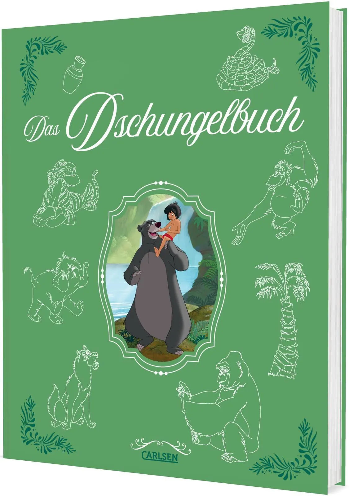 Cover: Disney: Disney: DISNEY DELUXE Das Dschungelbuch (Hardcover) von Walt Disney
