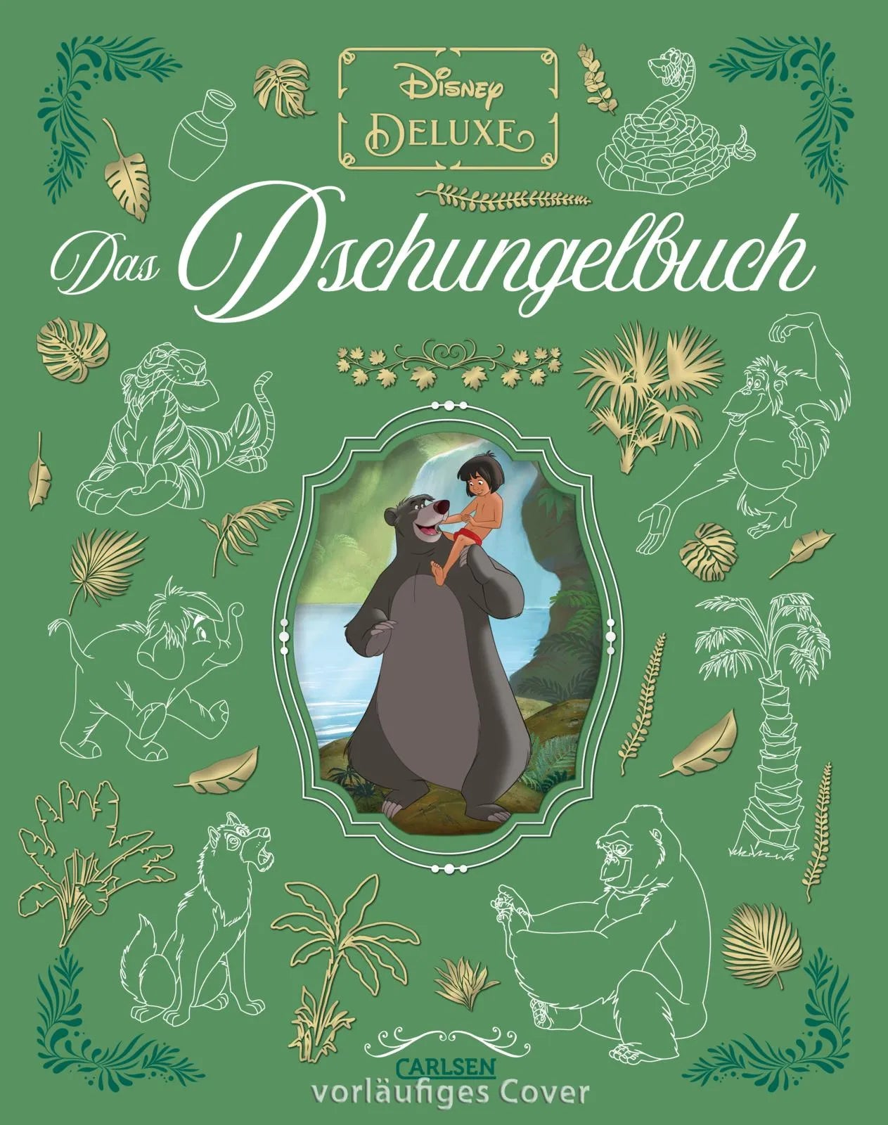 Cover: Disney: Disney: DISNEY DELUXE Das Dschungelbuch (Hardcover) von Walt Disney