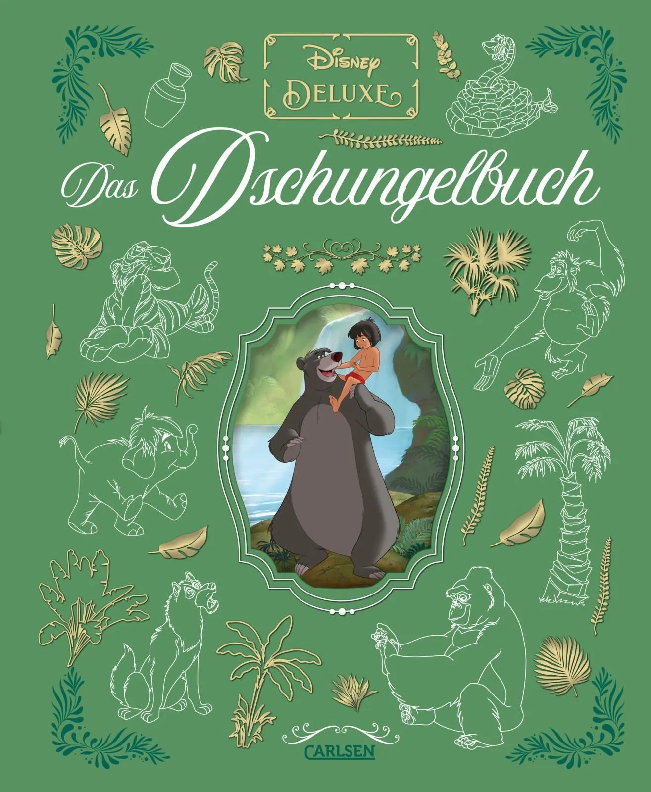 Cover: Disney: Disney: DISNEY DELUXE Das Dschungelbuch (Hardcover) von Walt Disney