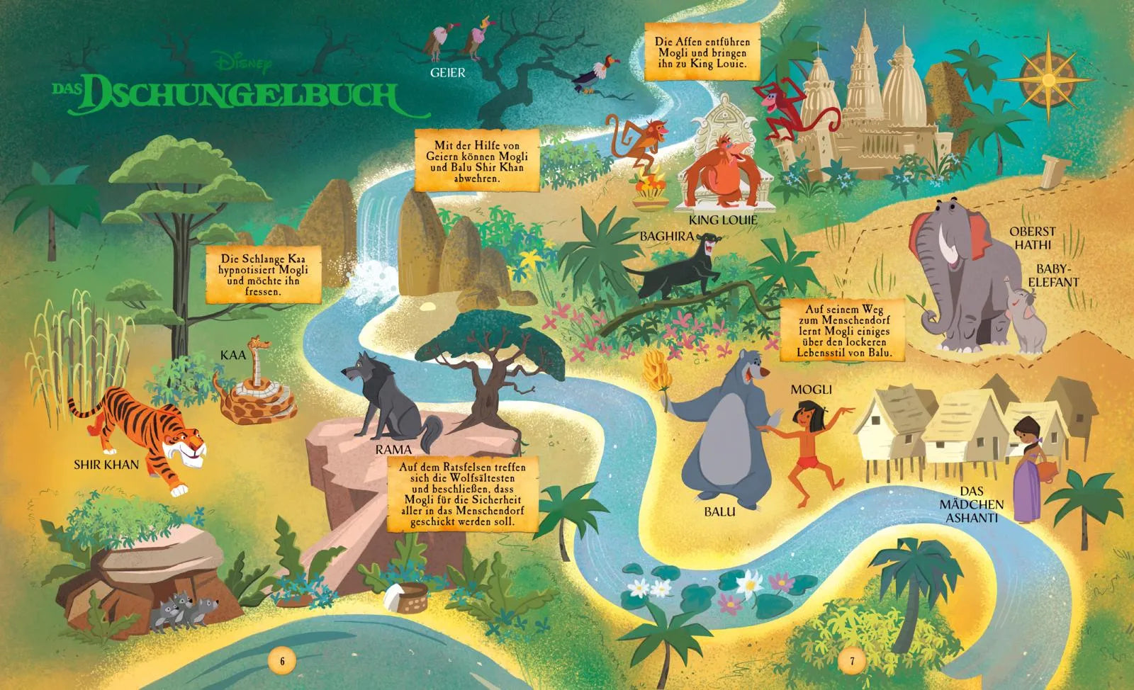 Detailansicht: Disney: Disney: DISNEY DELUXE Das Dschungelbuch (Hardcover)