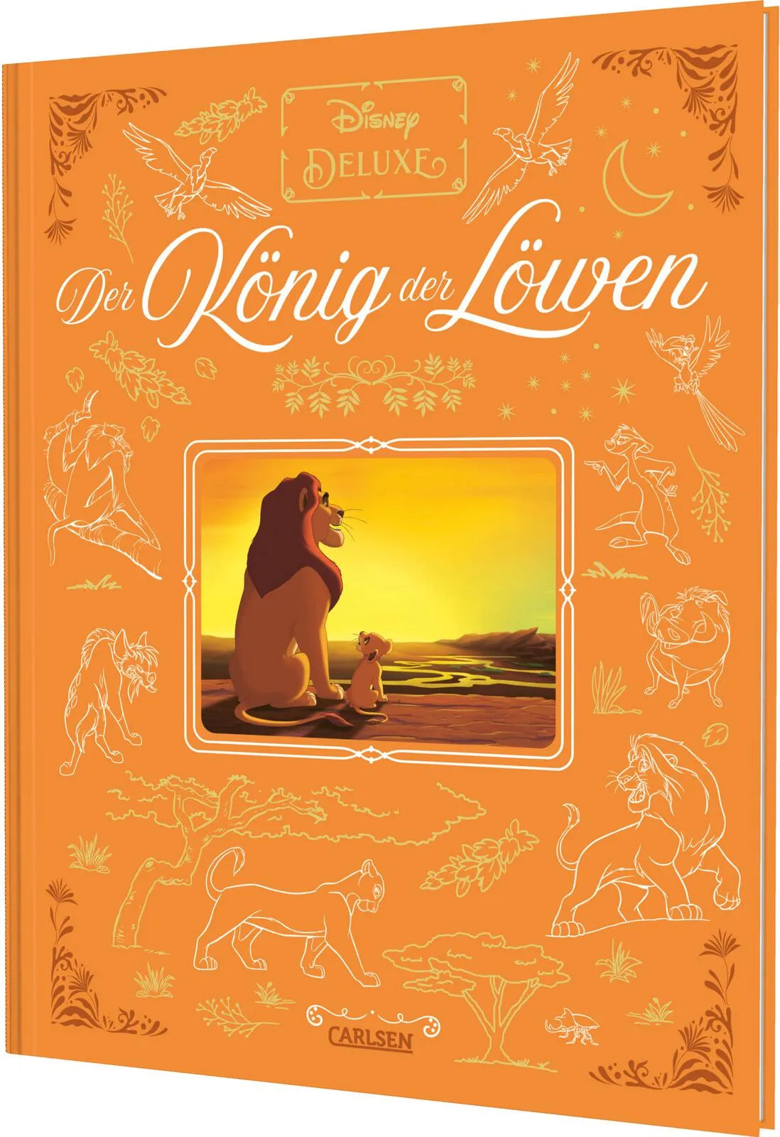 Buchcover von 'Disney: Disney: DISNEY DELUXE König der Löwen' - Gebundene Ausgabe von Walt Disney