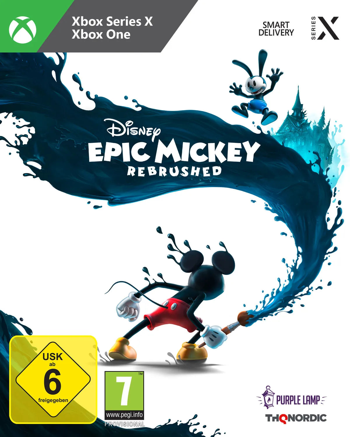 Cover: Disney Epic Mickey: Rebrushed für Xbox Series X. Publisher: THQ Nordic GmbH