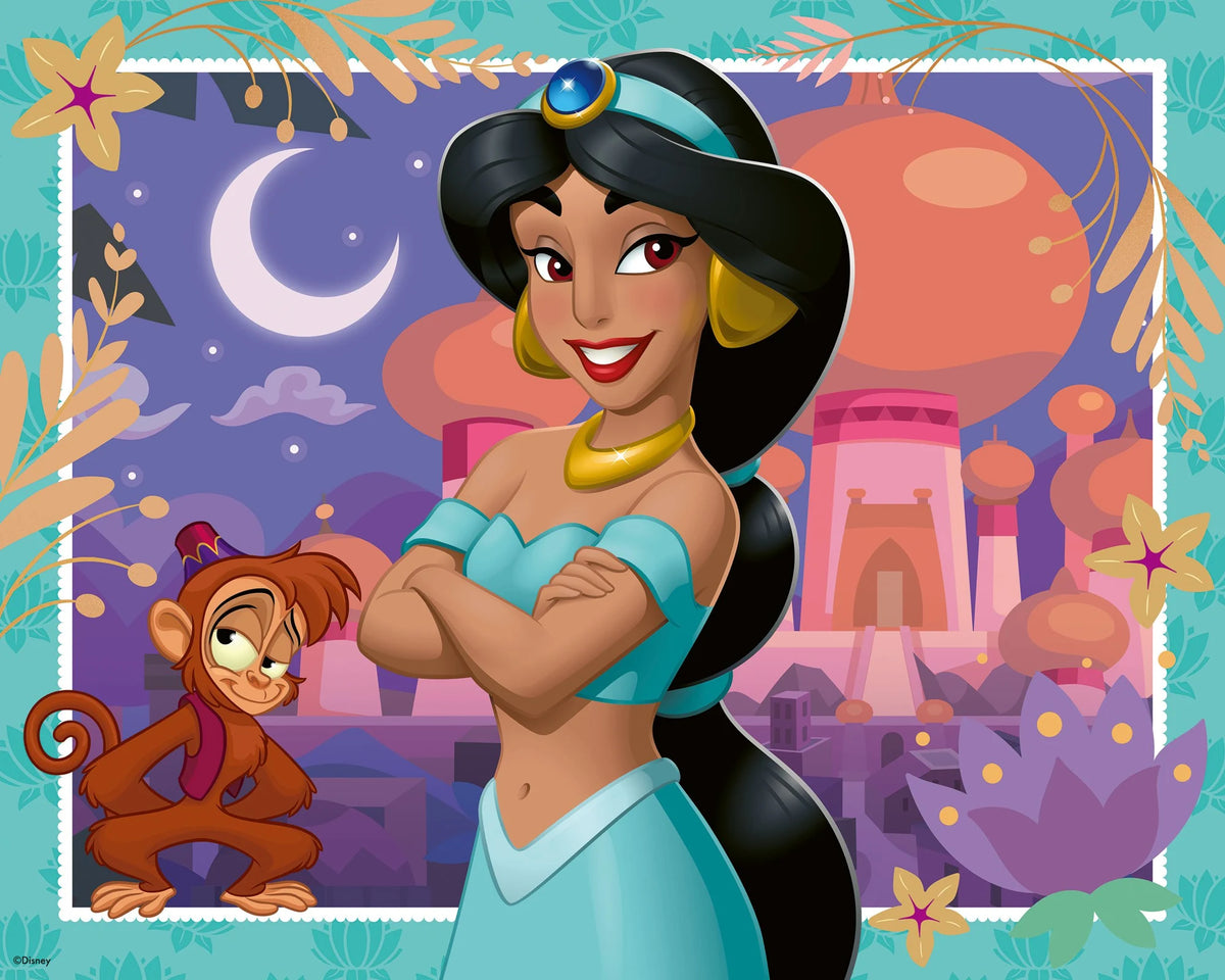 Kinderpuzzle: Kinderpuzzle 48 Teile - Disney Prinzessinnen - Prinzessin Jasmin