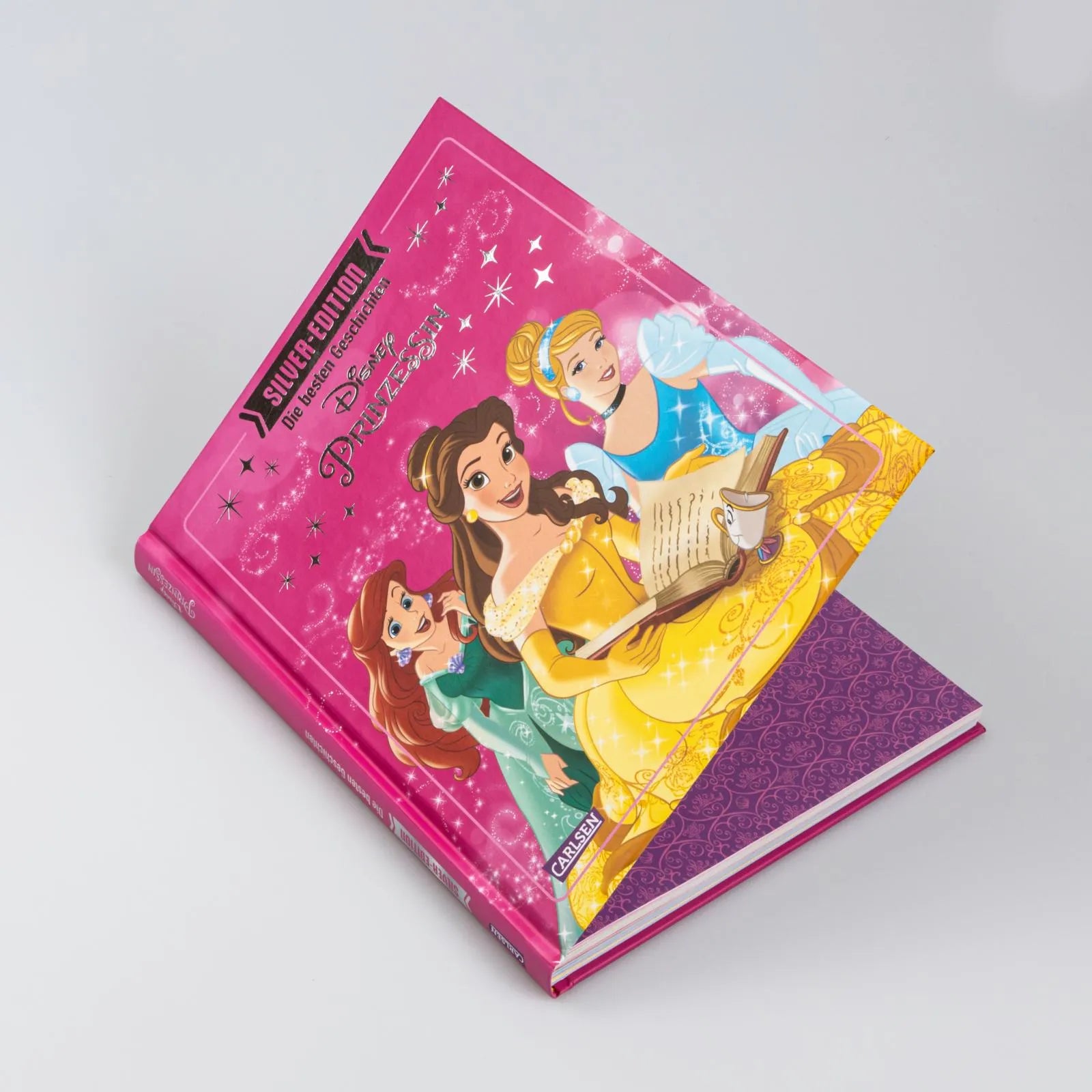 Produktansicht: Disney Silver-Edition: Das große Buch mit den besten Geschichten - Disney Prinzessinnen (Gebundene Ausgabe)